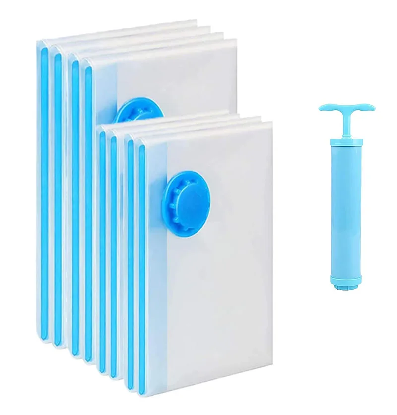 

Cheap Price Ziplock Vacuum Sealer Storage Bags with Hand Air Pump