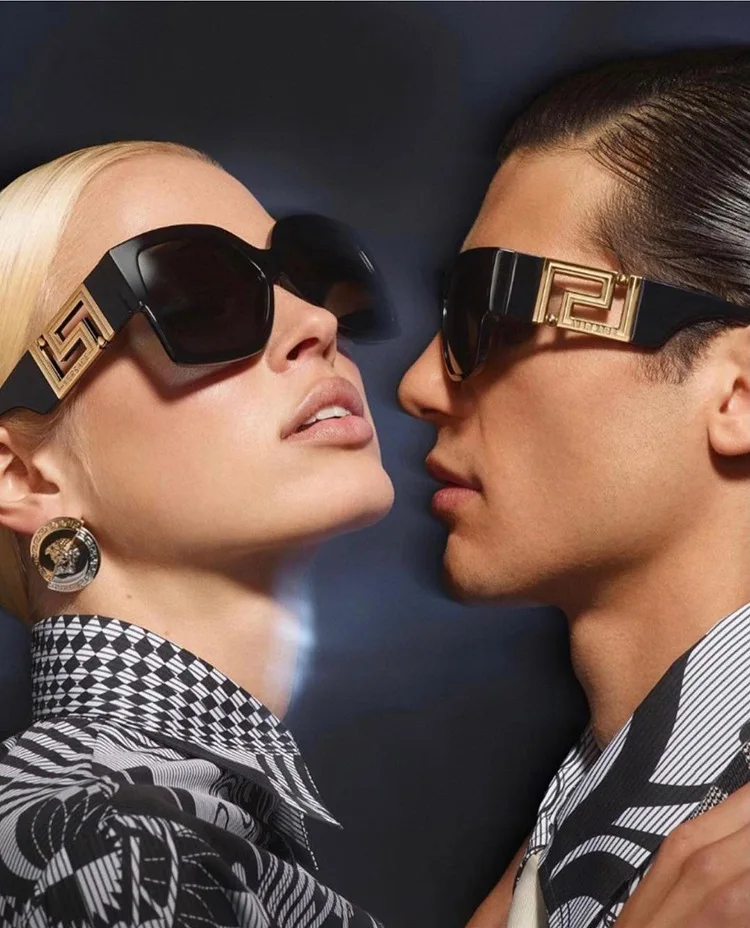 

2021 America hot sale oversized frame shades unisex trendy sunglasses