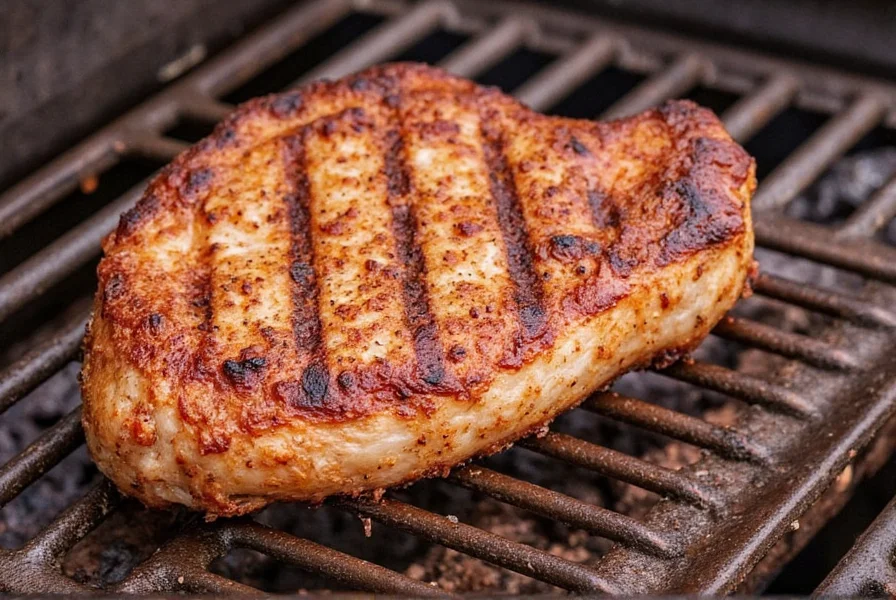 Grilled Pork Chops with Rub
