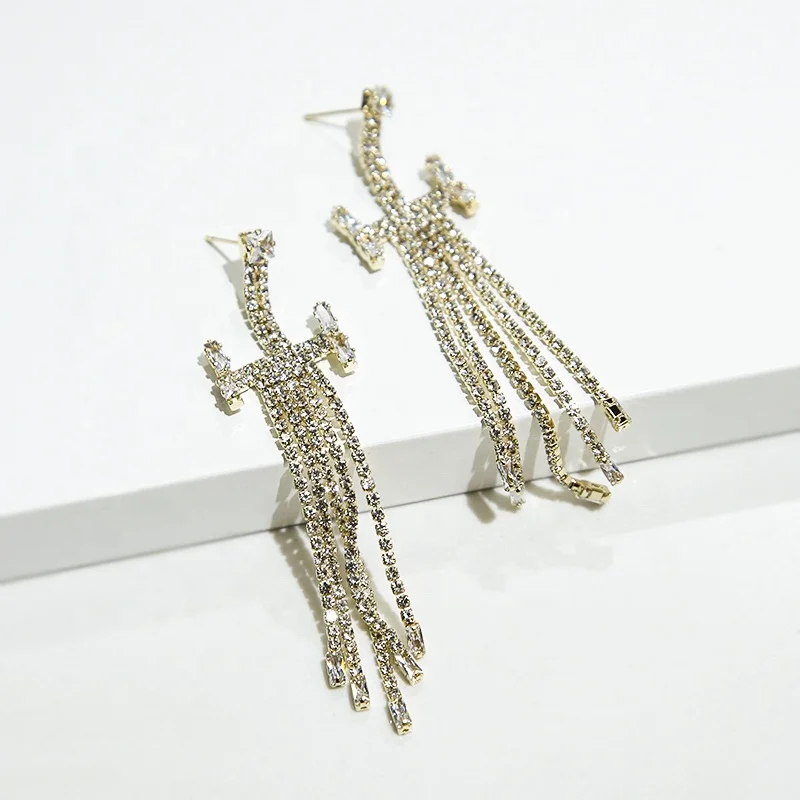 

custom earring packaging long chain diamond stud earing assorted ankh earrings