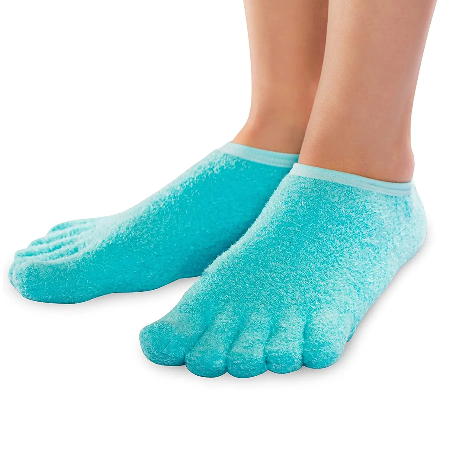 

Moisturize Soften Repair Cracked Skin Moisturizing Treatment Full Gel Jojoba Oil Vitamin E Toe Gel Spa Socks