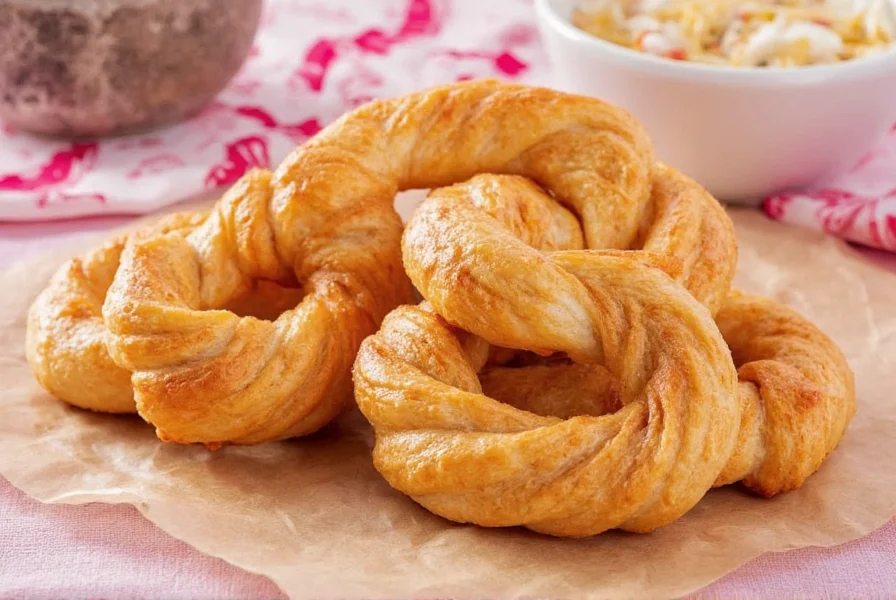 Close-up photo of Taco Bell Cinnamon Twists showing golden brown fried dough pieces generously coated in cinnamon sugar, served in a white paper container