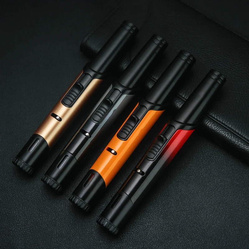 创世纪烧烤丁烷火炬喷射打火机自定义标志