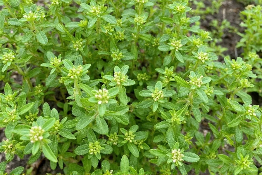 Mexican oregano growing in full sun