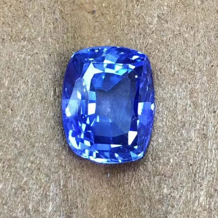 

high quality Sri Lanka gemstone finding for jewelry making 4.14ct natural unheated cornflower blue sapphire
