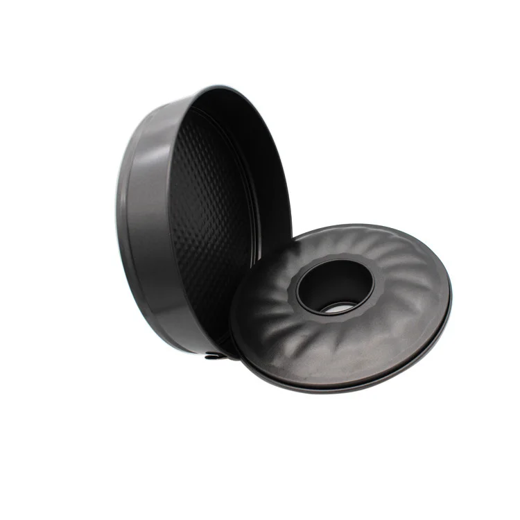 

26 6.5 cm Carbon Steel Pumpkin Mould Combination Mousse Cake Mold Chimney Baking Tools, As picture