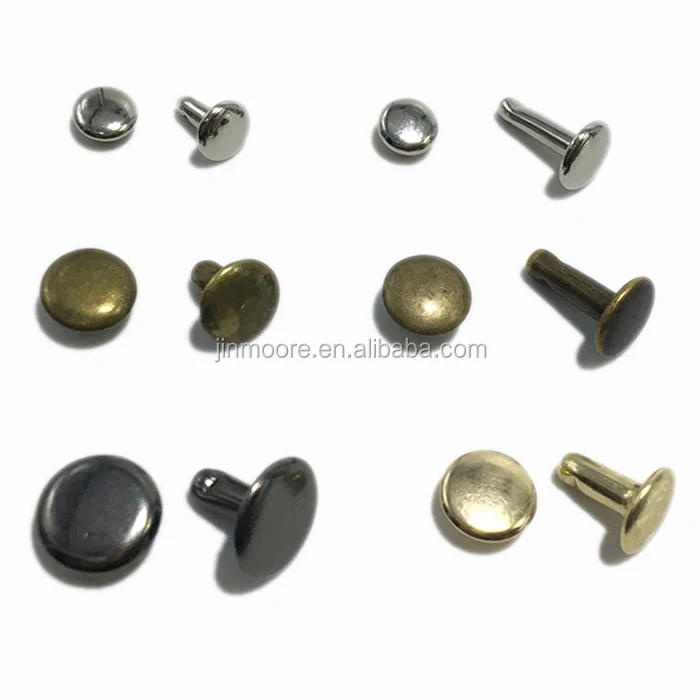 

1000 pcs Cheap Price Double Cap Rivets Garment Leather Rivets