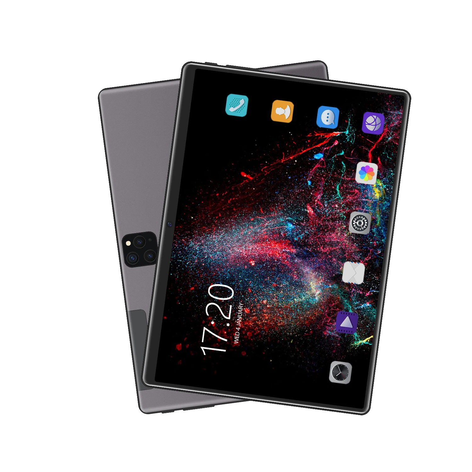 

10.1 inches 6GB+128GB Quad core tablets wholesale 4G Android8.1 tablet IPS screen Second webcam Front camera Multi function, Black,grayness,green