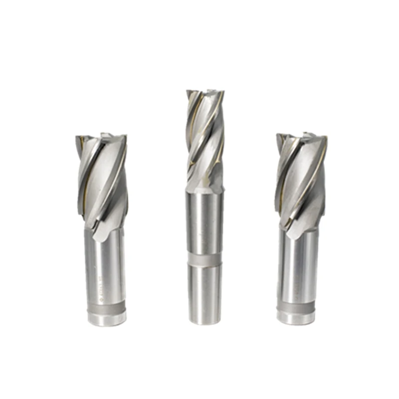 

LIVTER lengthened YW2 spiral 4-blade welding Y330 tapered shank YG straight shank Inlaid alloy end mills milling cutter