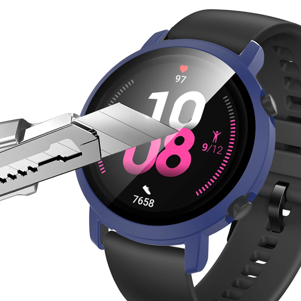 

Watch Bumper Integrated Cover Huawei Watch GT2 46mm 42mm All-Around cover bumper+Screen Protector