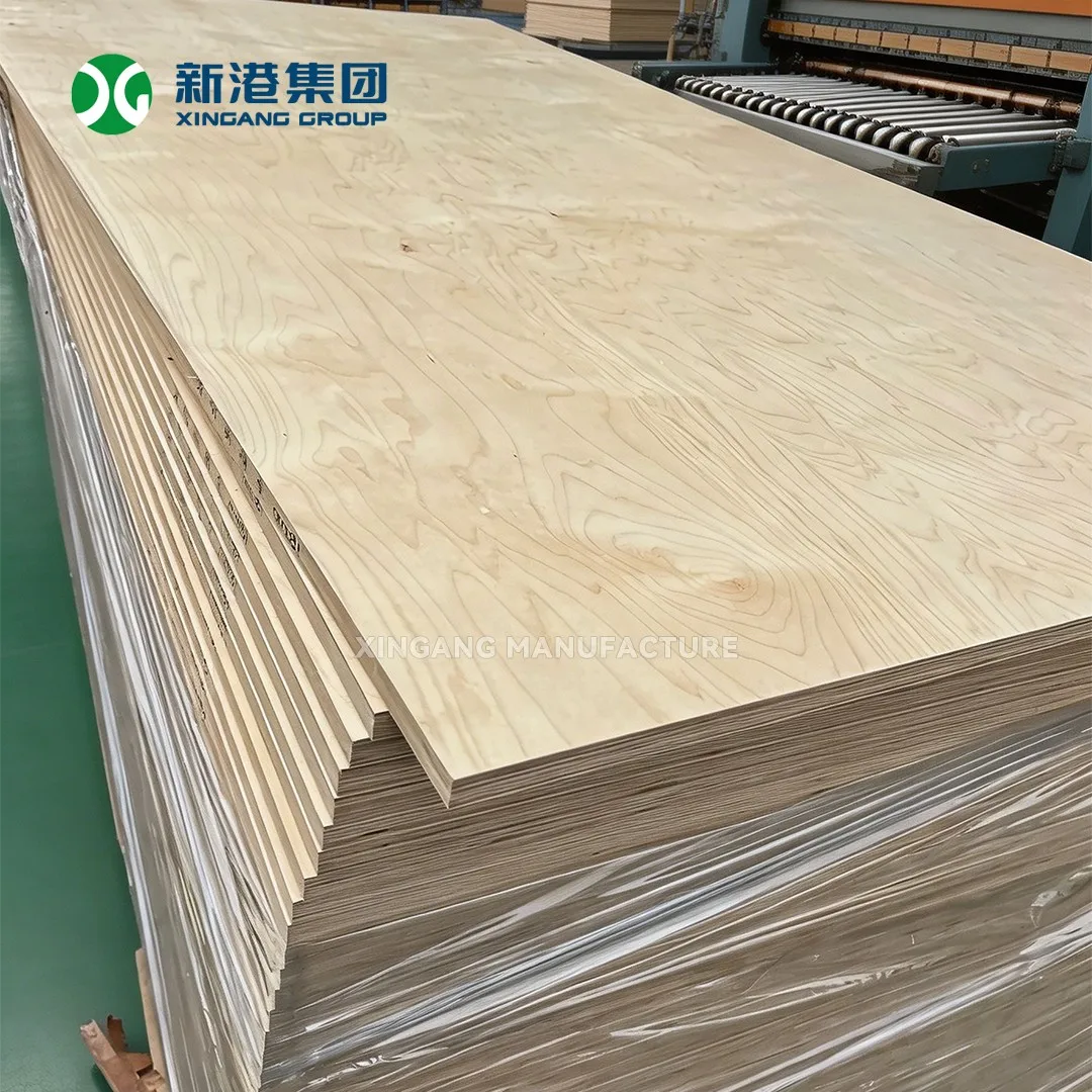 Birch Plywood Bulk Stack