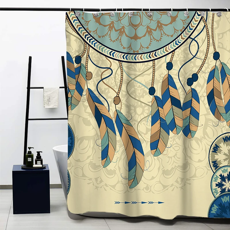 

Decorative Dream Catcher Design Shower Curtain For Bathroom