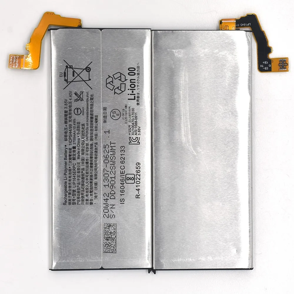

For Sony 100% Original 2700mAh LIP1645ERPC Battery For SONY Xperia XZ1 G8343 G8341 G8342 Phone High Quality replace Battery