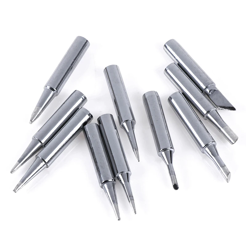 

10Pcs Constant-temperature Common Solder Soldering Iron Tip For 900m 963 Station