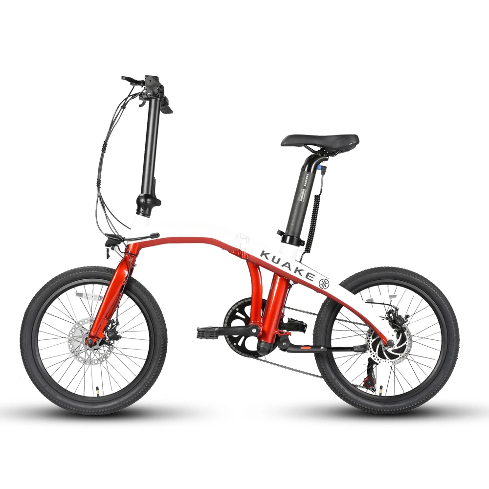 

KUAKE Ebike 20 inch folding ebike velo electrique electric folding bicycle