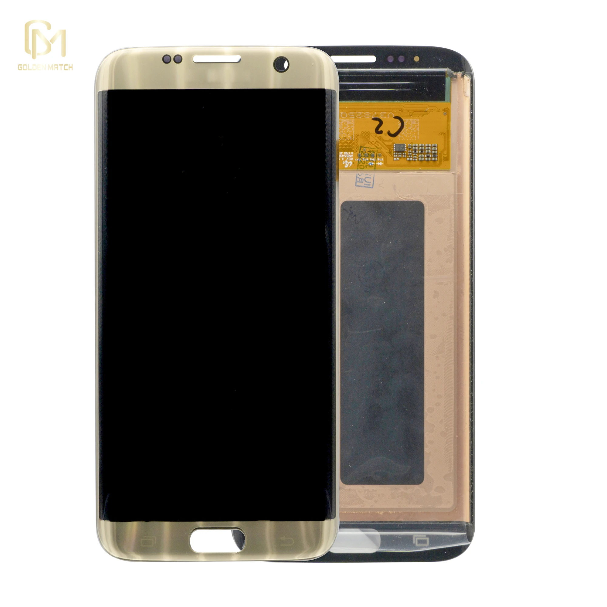 

Wholesale LCD screen For Samsung Galaxy S7 edge G935 LCD Display Assembly, Black/ gold