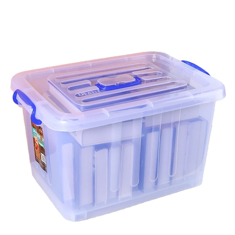 

Best Selling Fashion Durable Stackable Kids Plastic Storage Boxes With Lids, Transparent