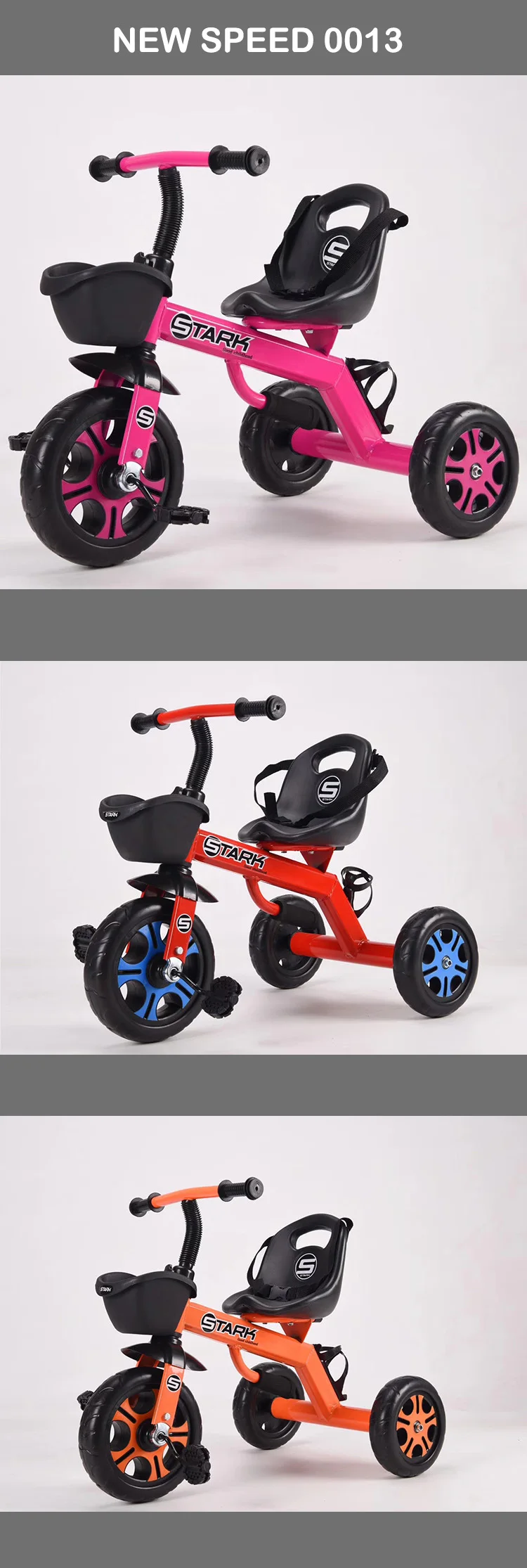tricycle for toddlers with push bar