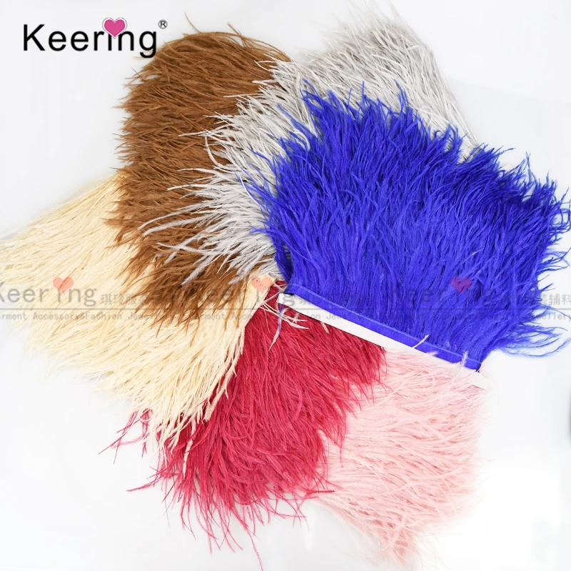 cheap ostrich feather trim