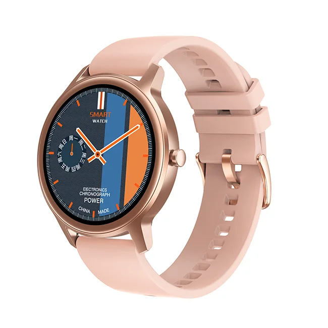 

Gold Steel Sport Smartwatch Blood Pressure Men Smart Watch DT56