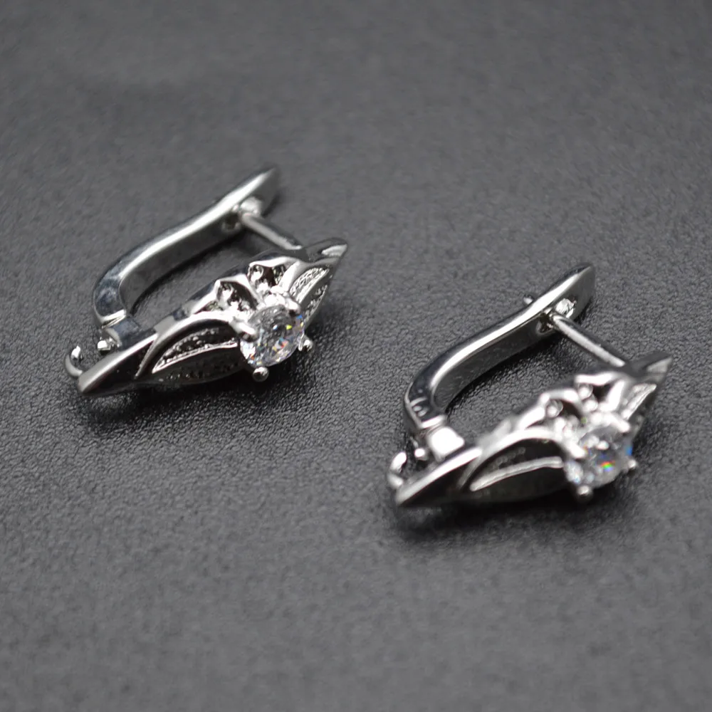 

Cubic Zircon Earring Hooks / Dangle Earrings making materials Jewelry Accessories