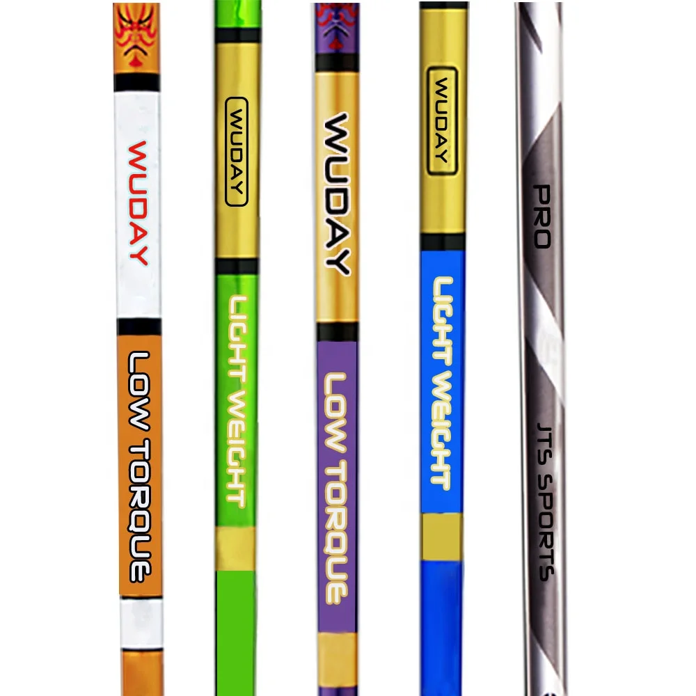 

Low Torque 100% Graphite Golf Club Shaft For Golf Iron Wedge Driver, Customizable