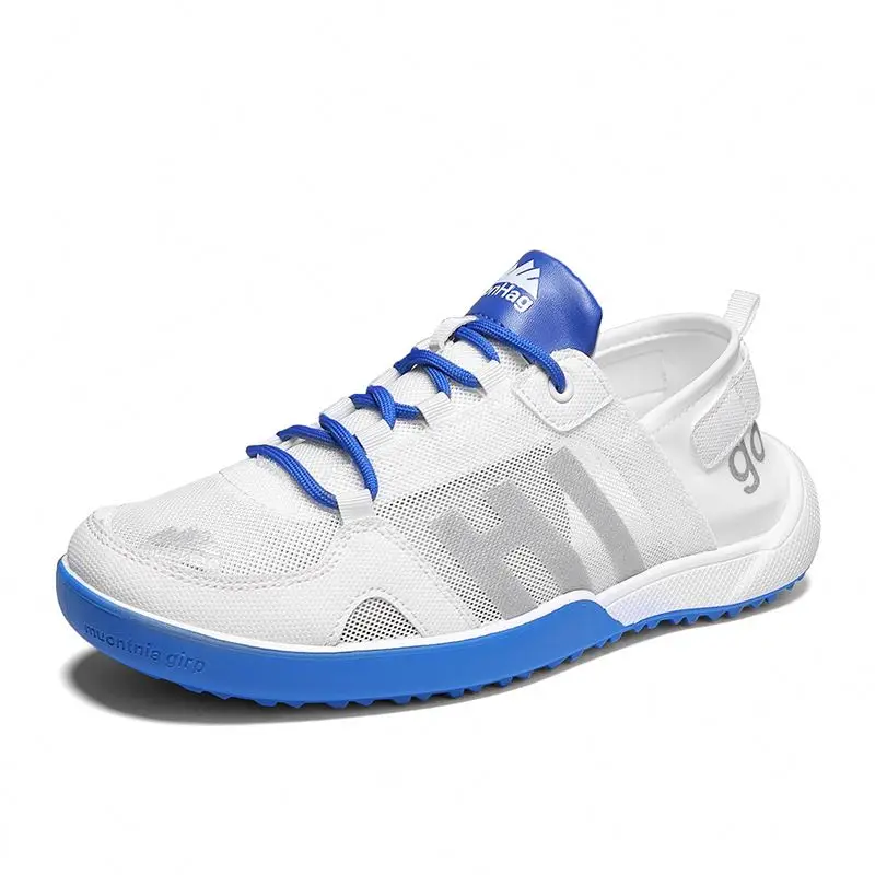 

2020 new design custom sneakers men casual walking sport shoes, Black/green/blue/orange