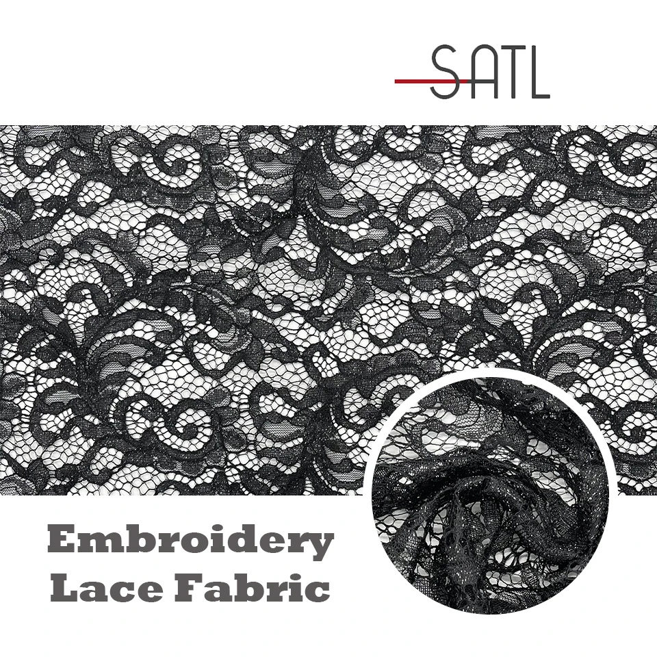 

100%polyester knitted frivolous lace water soluble lace fabric coffee color lace fabric fabric embroidery green