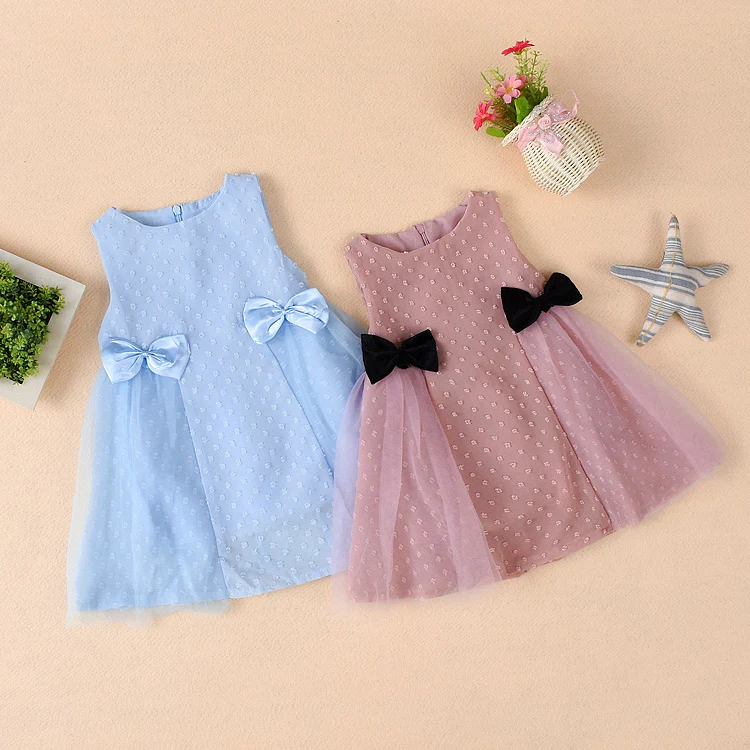 

Little girl summer Flower chiffon dress kid dress wholesale price OEM Design Toddler Girls Outwear