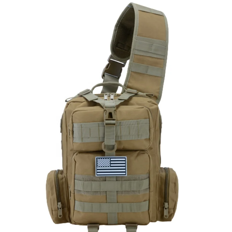 

LUPU waterproof tactical chest bag, military sling chest bag in stock