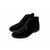 Factory fashion high quality suede leather lace-up comfort casual men's boots