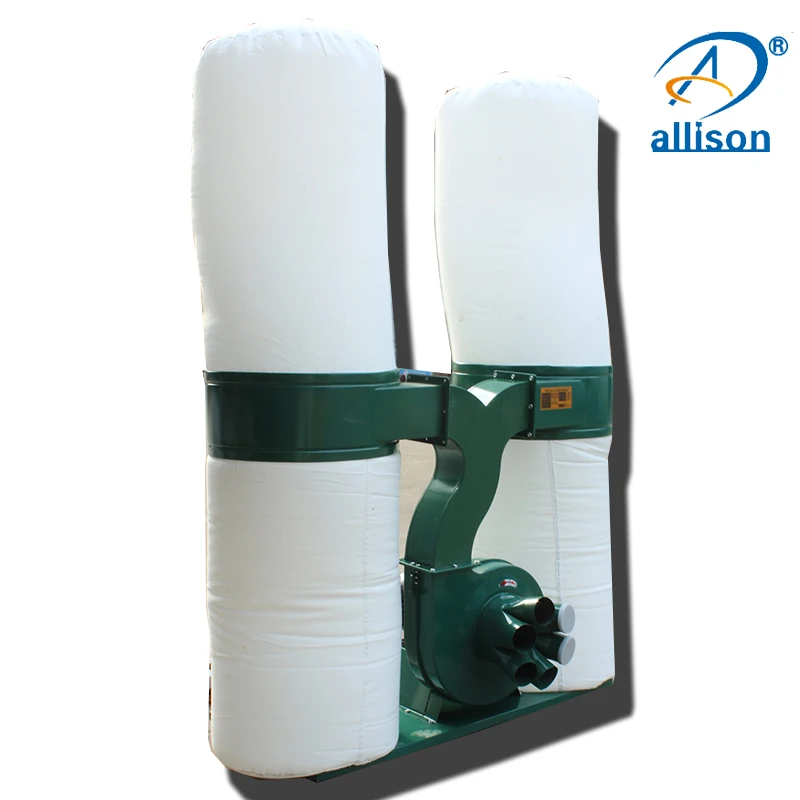 
MF9030 Low Price Electric Double Bag Wood Dust Collector For Woodworking Machine 