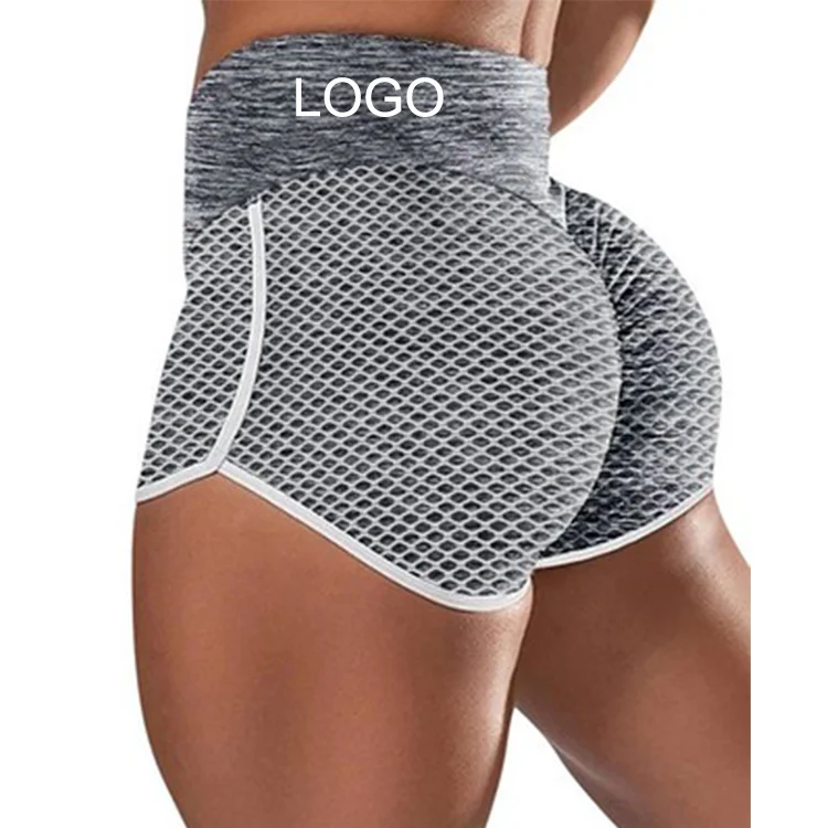 

2021 new arrival high quality high waist black gym sports running biker tiktok shorts, Customized colors