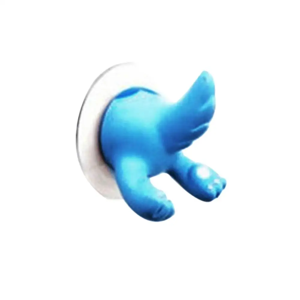 

Lovely Cartoon Animal Tail Shape Sucker Kitchen Bathroom Wall Hook Strong Vacuum Suction Cup Hot