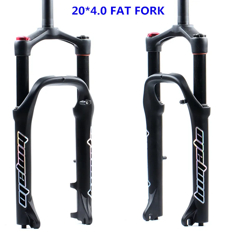 

Bicycle Fork MTB Moutain 20inch Bike Fat Air Gas Locking Suspension Forks Aluminium Alloy for 4.0"Tire 135mm Bike Fork