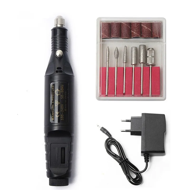 

Portable electric nail polisher for removing dead skin and polishing pen Mini