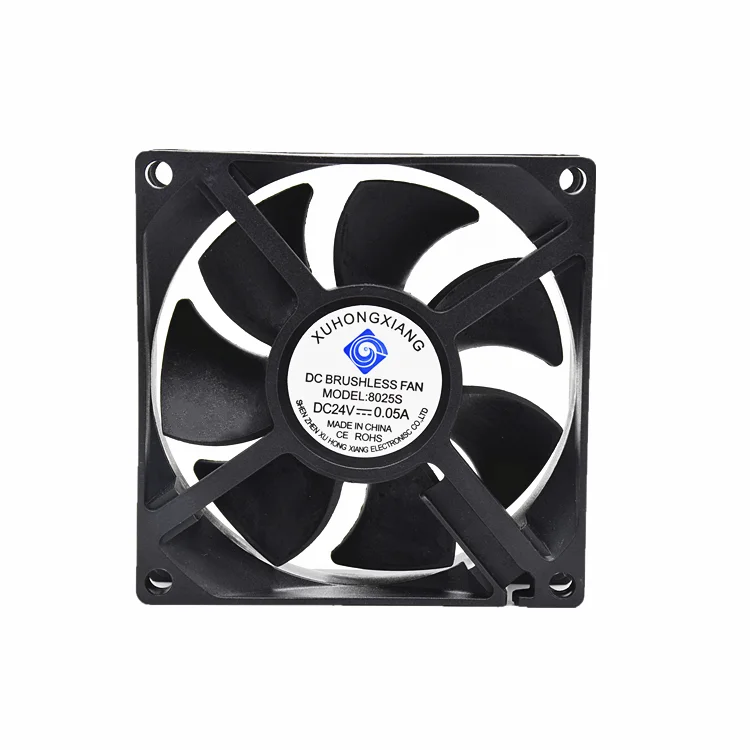 

XHX 8025 Axial Flow Fan 80mm 12V DC Cooling Fan 80x80x25mm Exhaust Fan