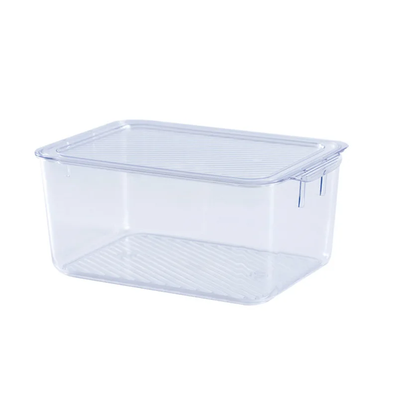 

New Kitchen storage refrigerator fresh-keeping frozen storage box with lid storage food fruit vegetable egg box