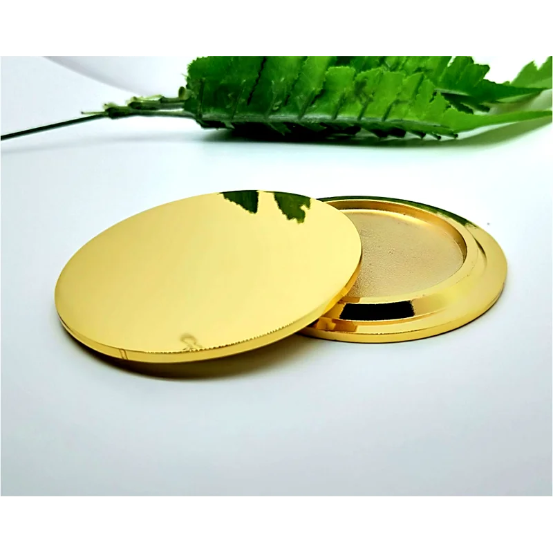 Custom Gold Candle Jars Glass Metal Lid Buy Candle Jars Glass Metal