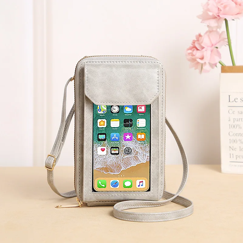 

Tote Touch Screen Crossbody Phone Bag, 8 colors