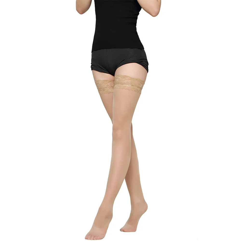 Women Sexy Transparent Garter Highs 