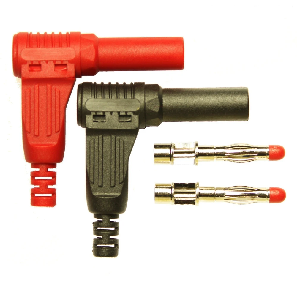 4mm Stackable Right Angled 90 Banana Plug Male With Thread Buy