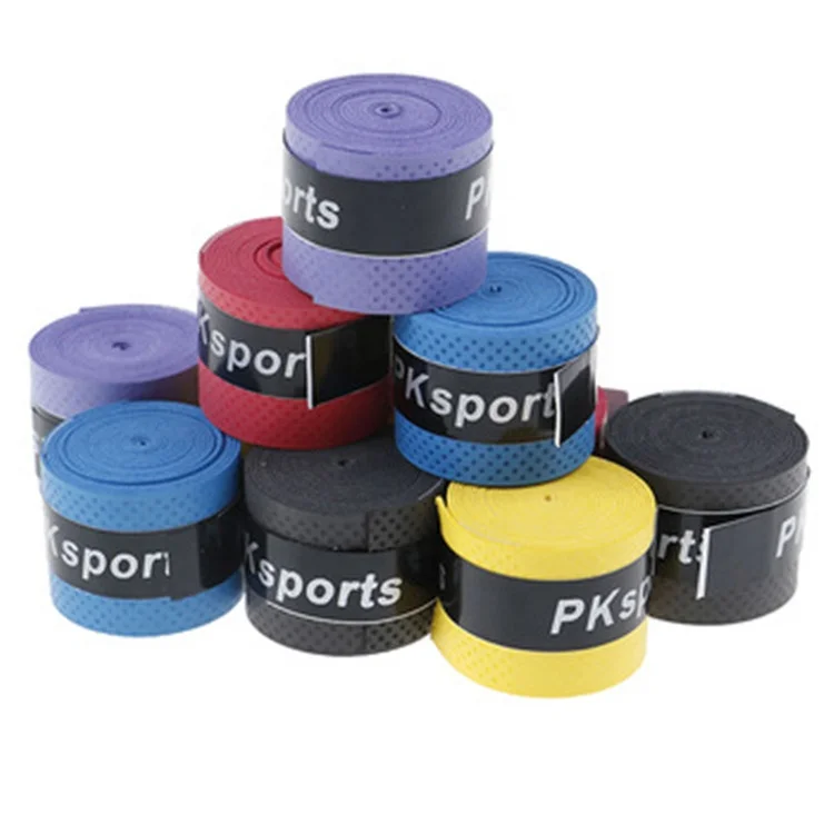 

60 Psc/lot Anti-skid Sweat Absorbed Wraps Badminton Grips Sports Sweatband Dry Tennis Overgrips