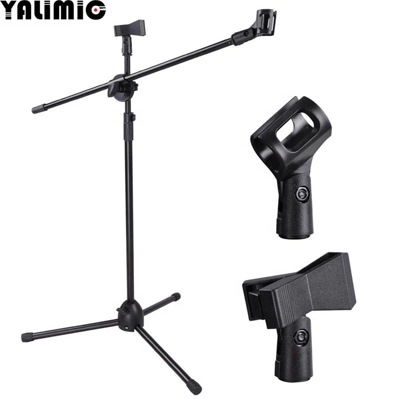 

Metal high quality adjustable hot sell microphone stand NB-107, Black
