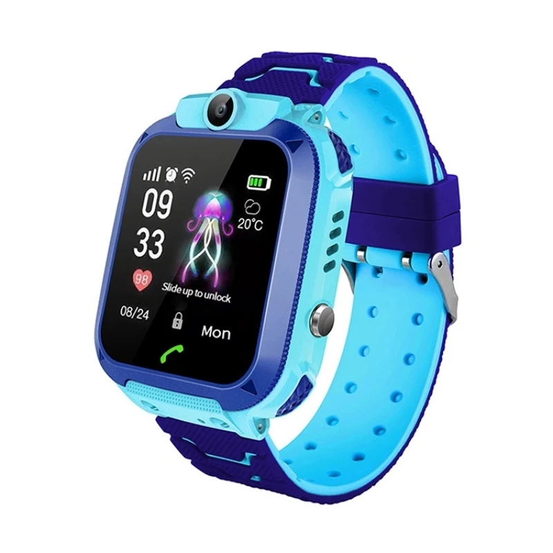 

2019 Most Popular Q12 Smart Watch For Kids IP67 Waterproof Voice Chat GPS Finder Locator Tracker Anti Lost Monitor For Toy Gift