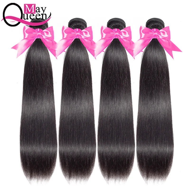 

Brazilian Straight 10A Silky Virgin Cuticle Aligned Human Hair Weave Bundles From 10inch To 30inch