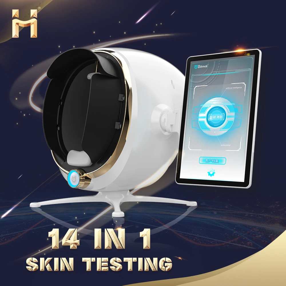 

New 3d Smart Facial Skin Diagnostic Analyzer Magic Mirror Skin Tester Analyzer Beauty Equipment Analysis Machine For Skin Care