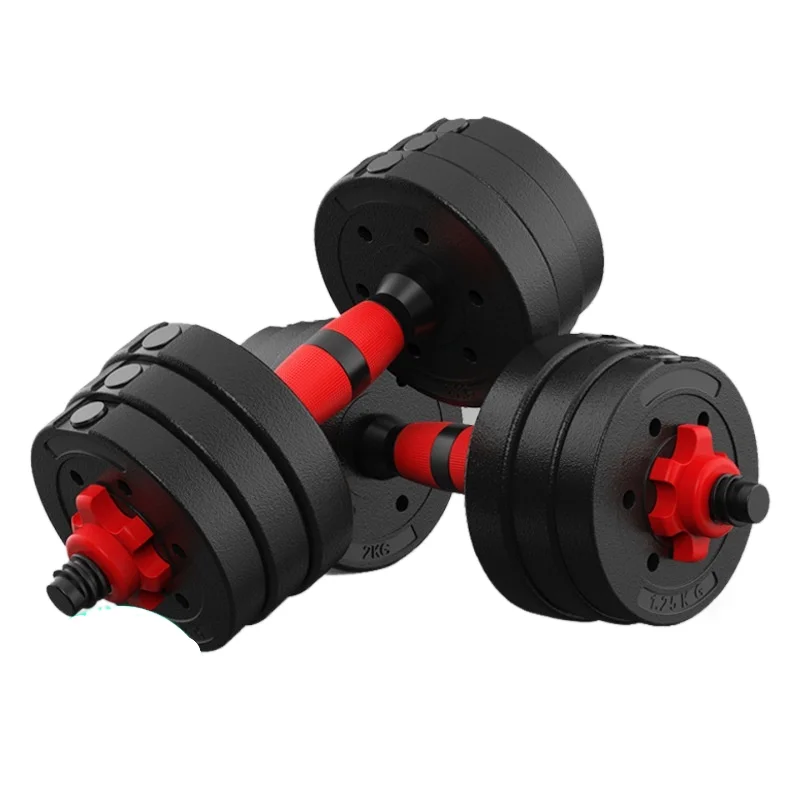 

Home Gym Sport Fitness 20kg Weight Lifting Equipment 10kg 20kg 30kg 40kg 50kg Adjustable Barbell Dumbbell Set for Sale