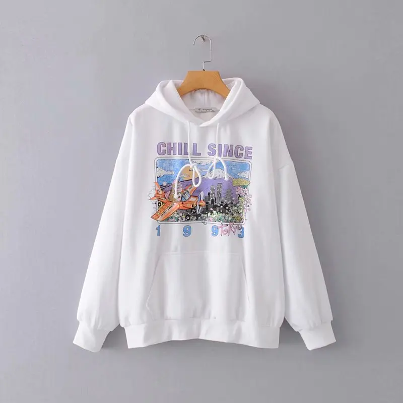 

wholesale women sweatshirt custom hoodies Totoro Cartoon sweatshirt, Customized