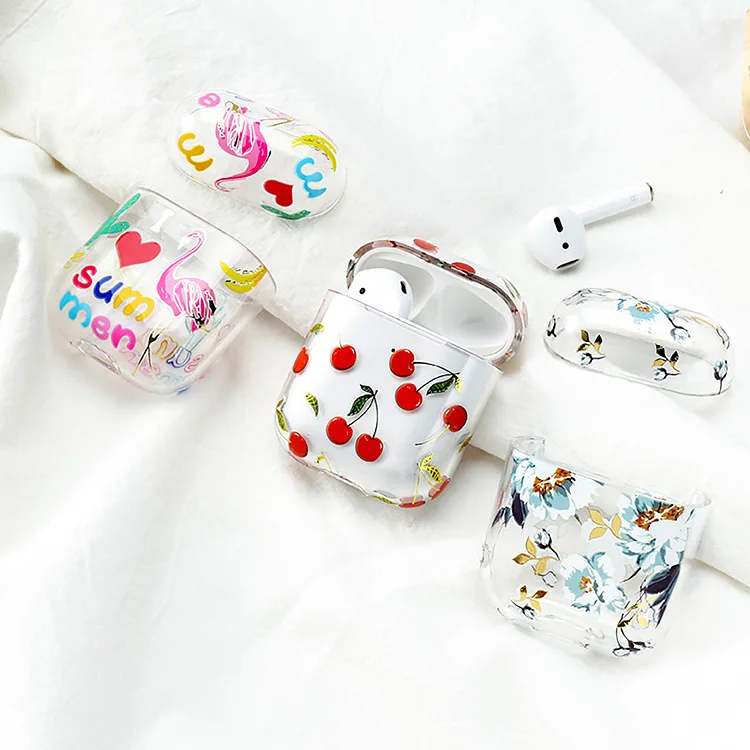 

Gilded Printed Customized Designers PC Case For Airpods Pro 2 3, Multi colors